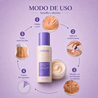 Crema Reafirmante Corporal | Resultados visibles en 30 días